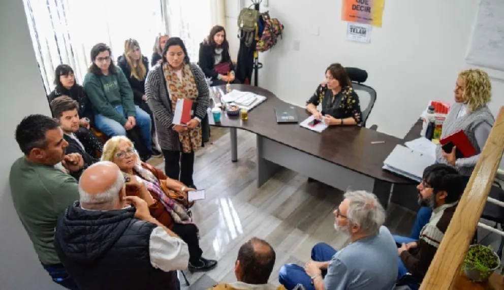 Concejales recibieron a referentes universitarios de cara a la marcha de mañana