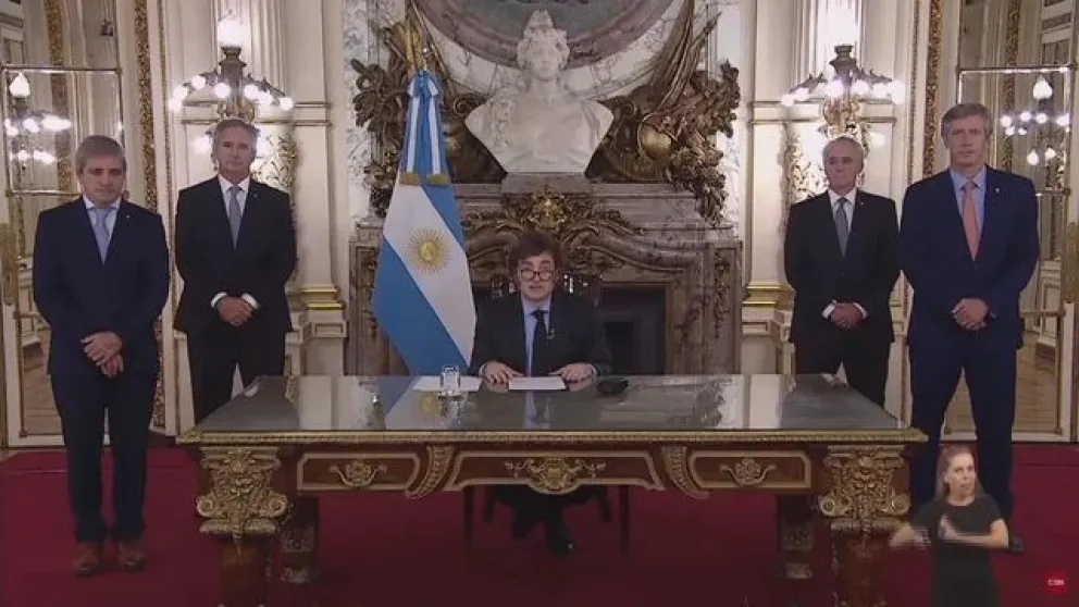 Los 20 puntos esenciales del discurso del presidente Javier Milei