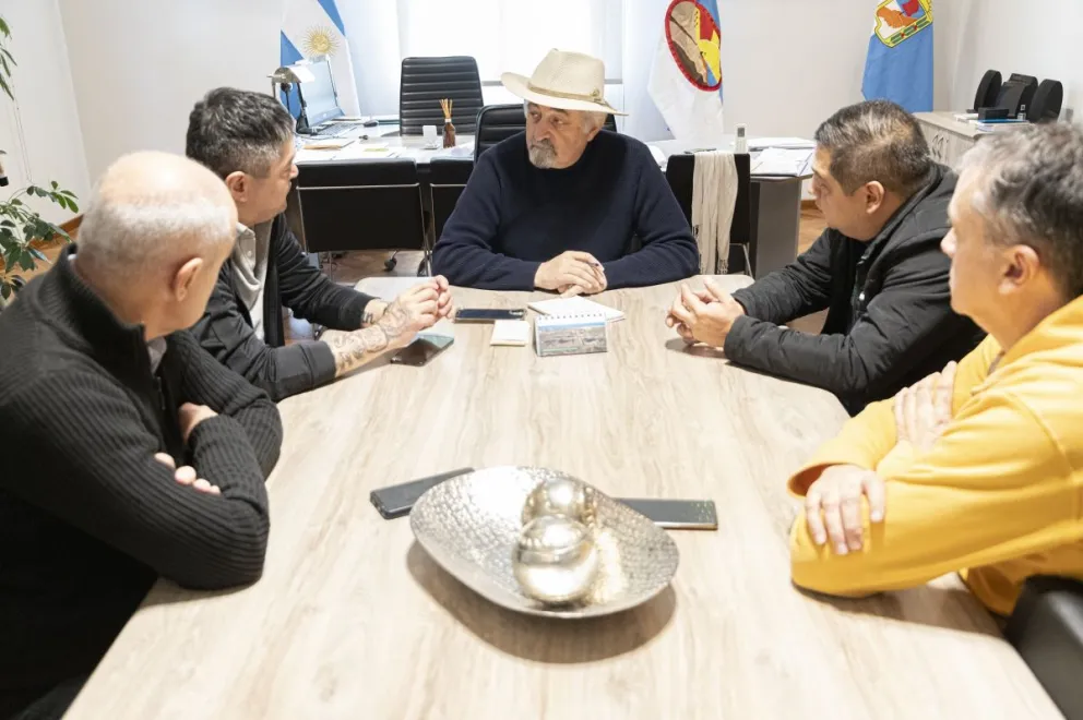 Macharashvili recibió a referentes de la UOM