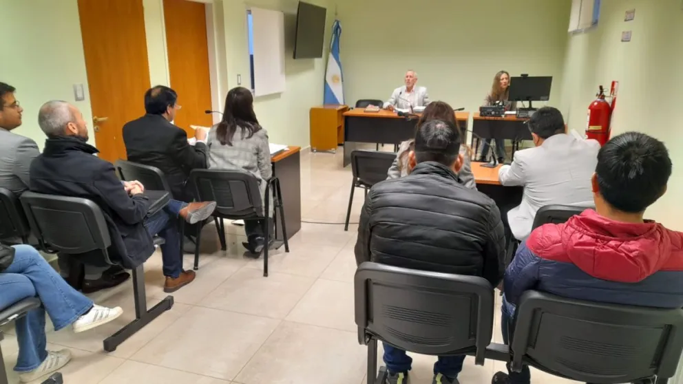 Audiencia de declaración de imputado en la causa por el homicidio del menor Lautaro Labbe