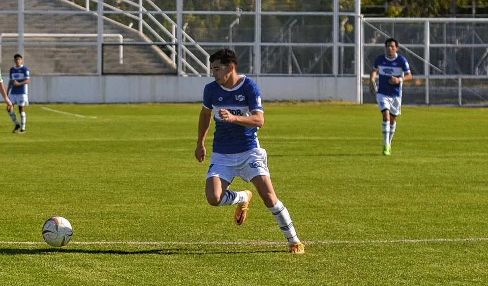 Jorge Newbery visita a Sarmiento