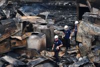 Incendio en un hotel dejaba al menos 10 muertos en Brasil