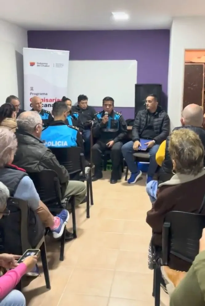 Avanza la implementación del Programa "Comisarías Cercanas" en Trelew