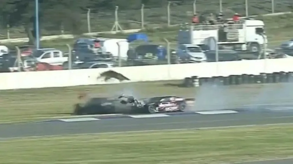 Video: impactante accidente del chubutense Mario Valle en el TC Pista en Toay