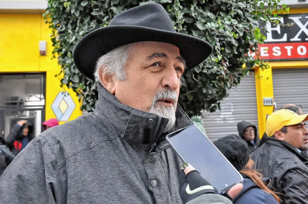 Macharashvili acompaña el reclamo de los trabajadores