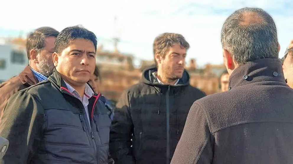 Vidal llegó a Puerto Deseado y recorrió todos los sectores de la zona norte