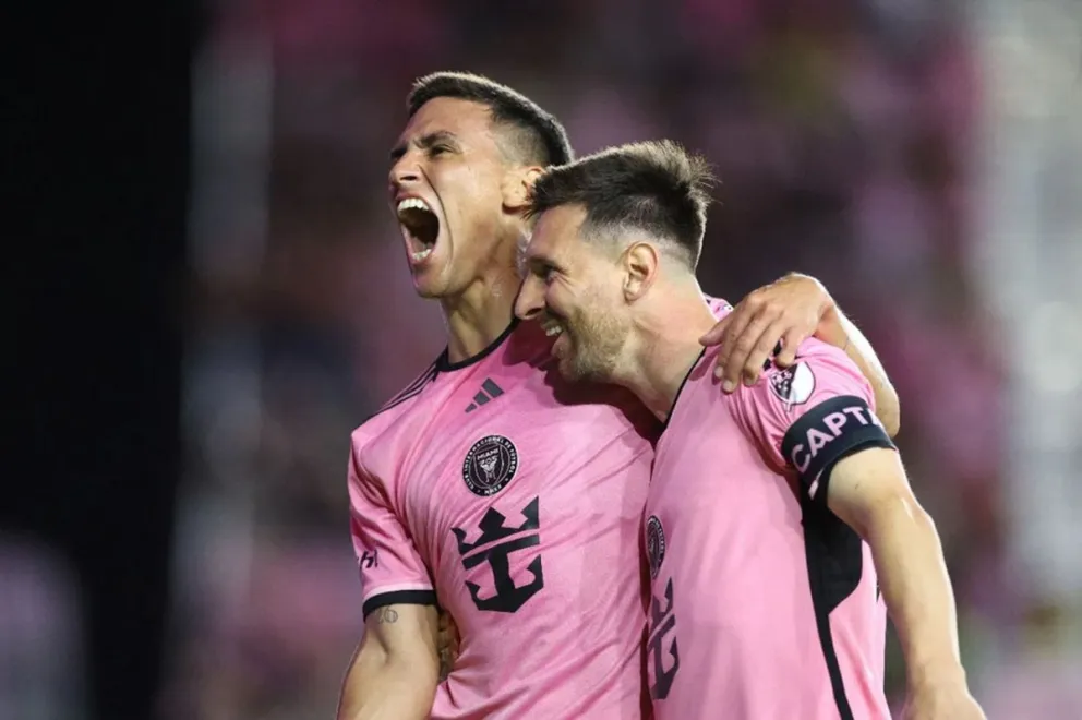 Con la magia de Messi, Inter Miami aplastó al New York RB y lidera la MLS