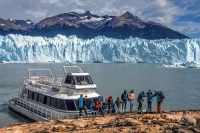 Denuncia de “desastre ambiental” por derrame de hidrocarburos en el glaciar Perito Moreno