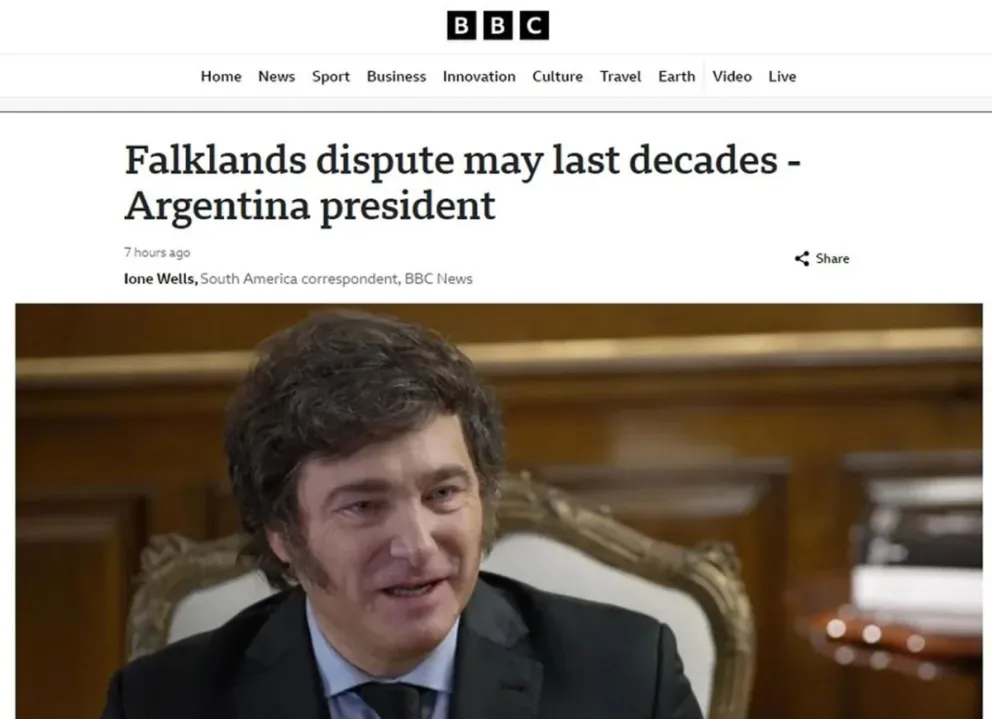 Milei a la BBC: "Margaret Thatcher era brillante. Entonces, ¿cuál es el problema?"