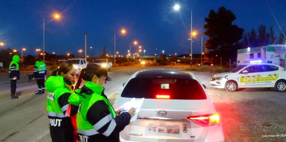 Provincia controló más de siete mil vehículos y retiró de circulación a casi 70 conductores alcoholizados