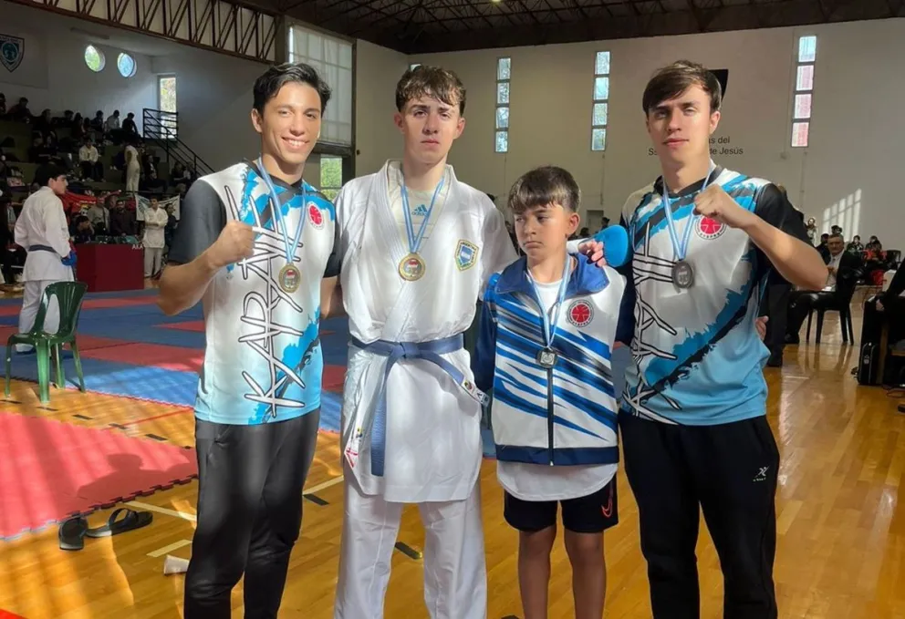 Franco Moroncini y Esteban Barceló fueron campeones nacionales 