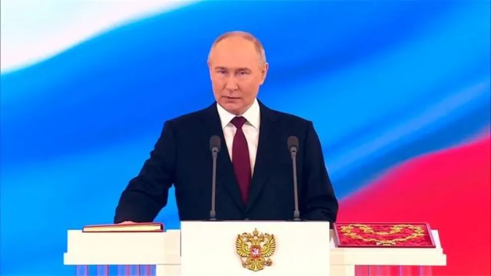 Putin asumió un nuevo mandato al frente del gobierno ruso