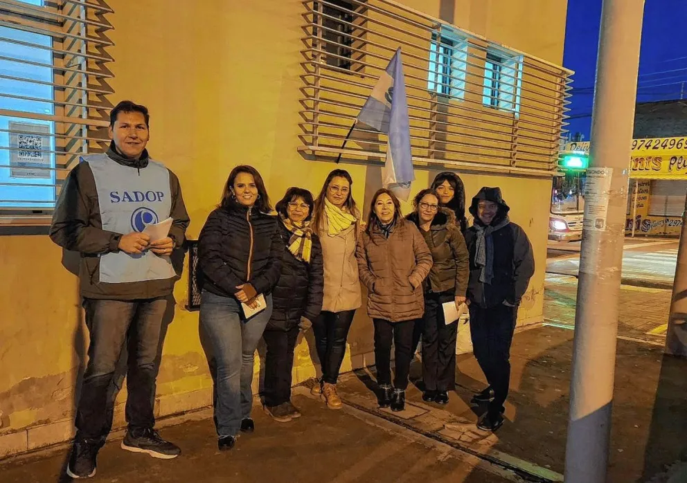 Por la situación salarial, SADOP realizó un paro en una escuela privada