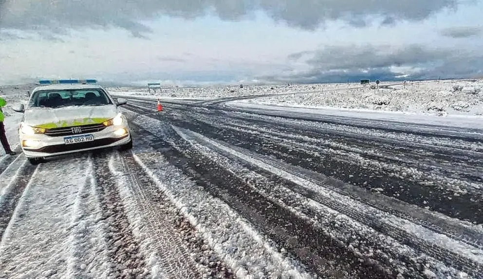 Extrema precaución para circular por rutas de toda la provincia