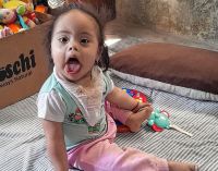 Buscan donaciones para Solange, una bebé de 2 años que debe ser operada de la vista