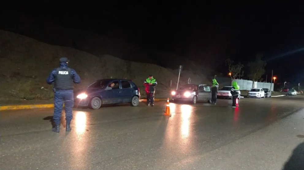 Detectaron cuatro alcoholemias positivas en medio de controles