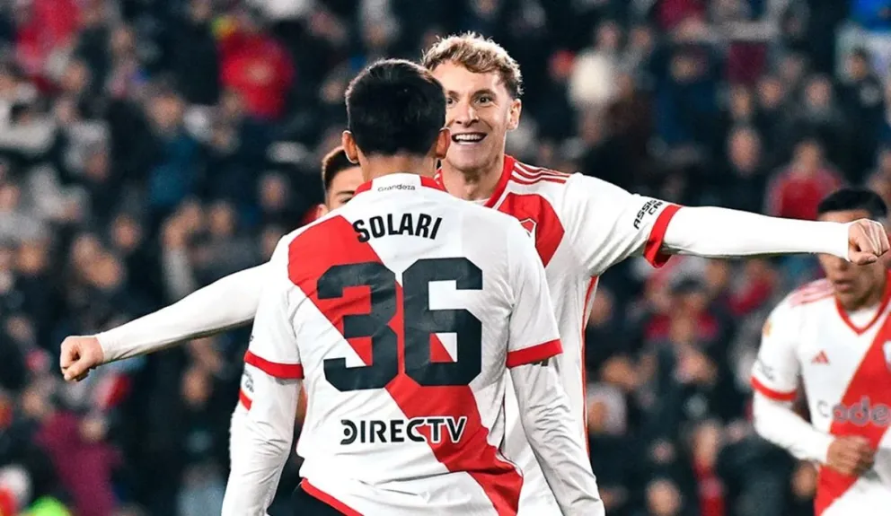 River goleó a Central Córdoba en el Monumental