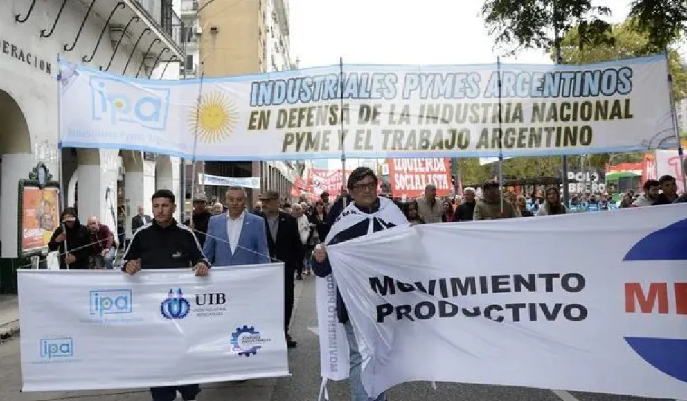 Pymes industriales marcharán al Senado para pedir cambios en la Ley Bases