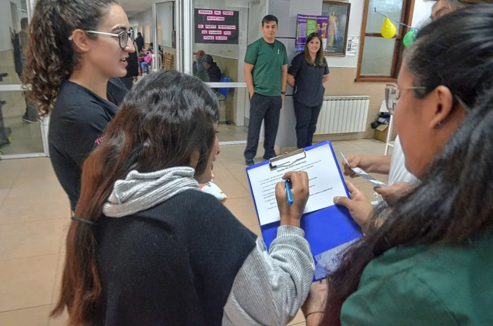 Obstetricia del Hospital Regional celebra la semana del parto respetado con actividades para toda la comunidad