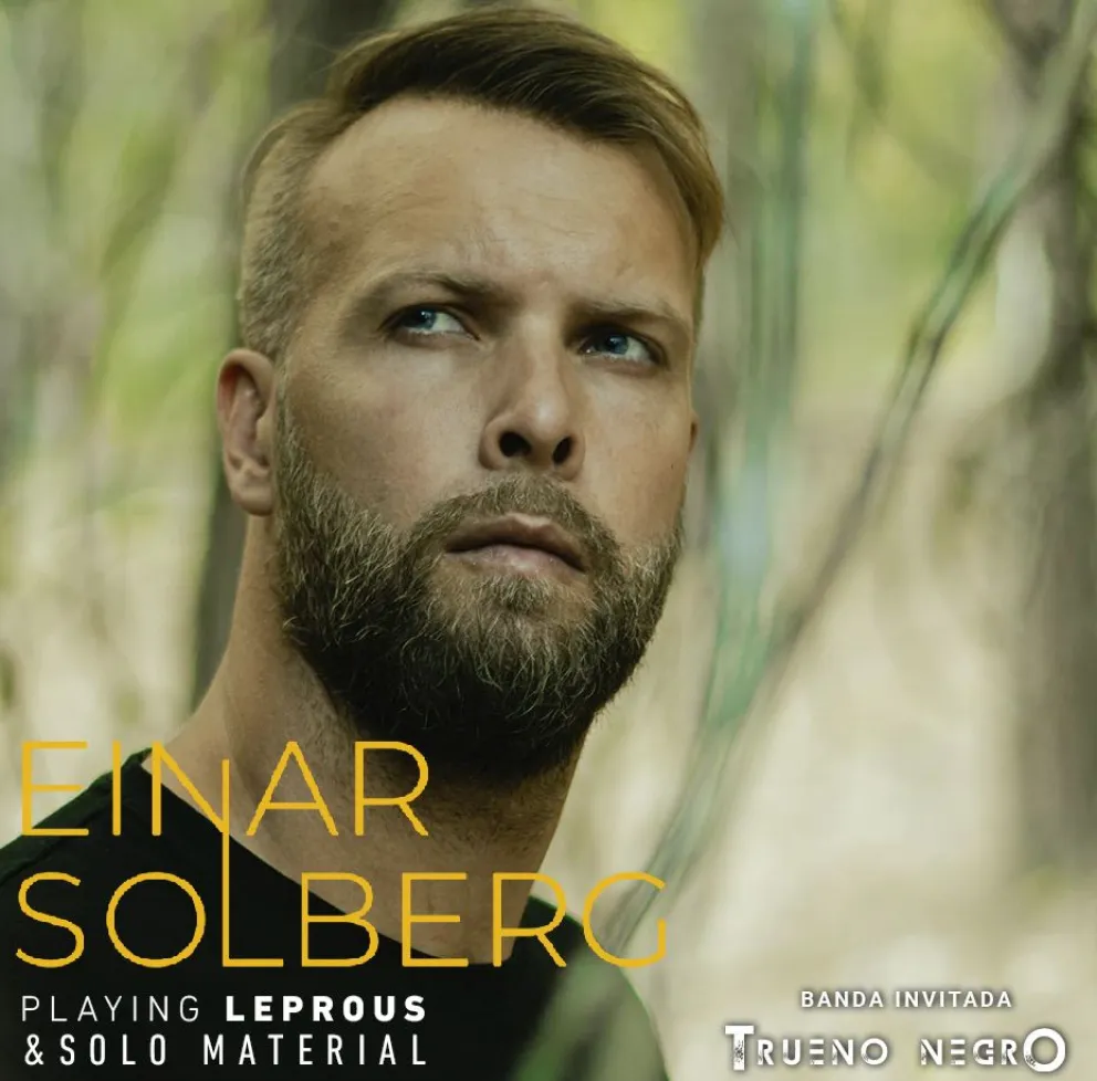 Einar Solberg se presentará en Comodoro Rivadavia