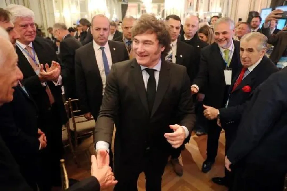 Punto por punto, las frases de Milei en un discurso en el que se calzó más que nunca el traje de economista