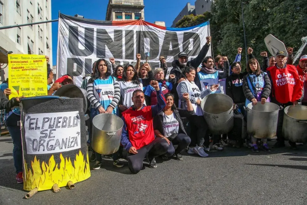 Causa Piqueteros: inhibieron los bienes de personas y cooperativas bajo investigación