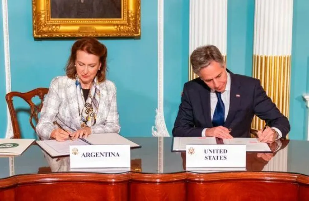 Argentina y Estados Unidos firmaron un acuerdo que profundiza la alianza estratégica
