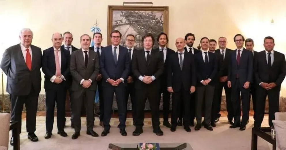 Javier Milei en Madrid: Reunión con empresarios, definiciones filosas y participación en la cumbre de Vox