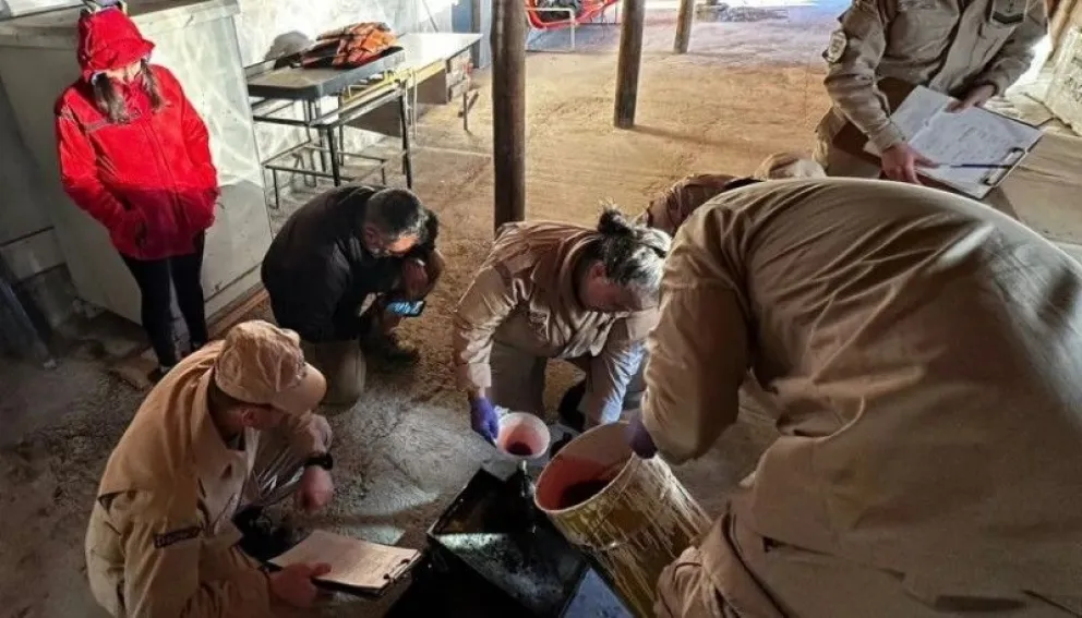 Prefectura realiza pericias dentro del Parque Nacional Los Glaciares