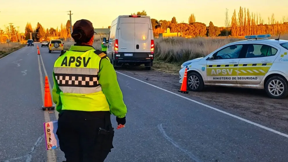 El Gobierno del Chubut controló más de 10.000 vehículos durante el fin de semana