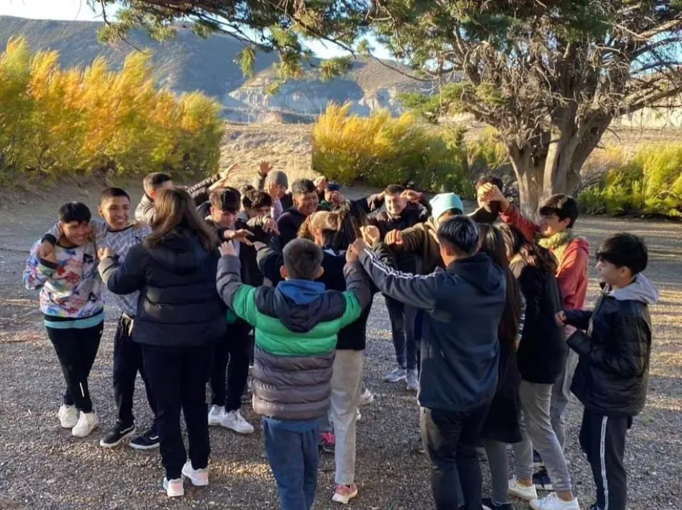 Adolescentes vivieron por primera vez la experiencia de acantonamiento en el Parque de Astra