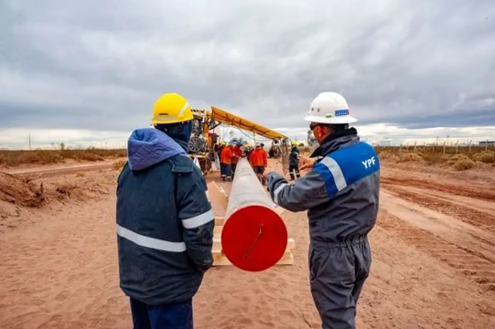 Inició el primer tramo de la obra del proyecto Vaca Muerta Sur