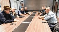 Macharashvili se reunió con el ministro Iturrioz y con el jefe de la Policía del Chubut