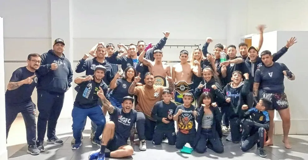 El Gym Fight Club se trajo dos títulos a Comodoro