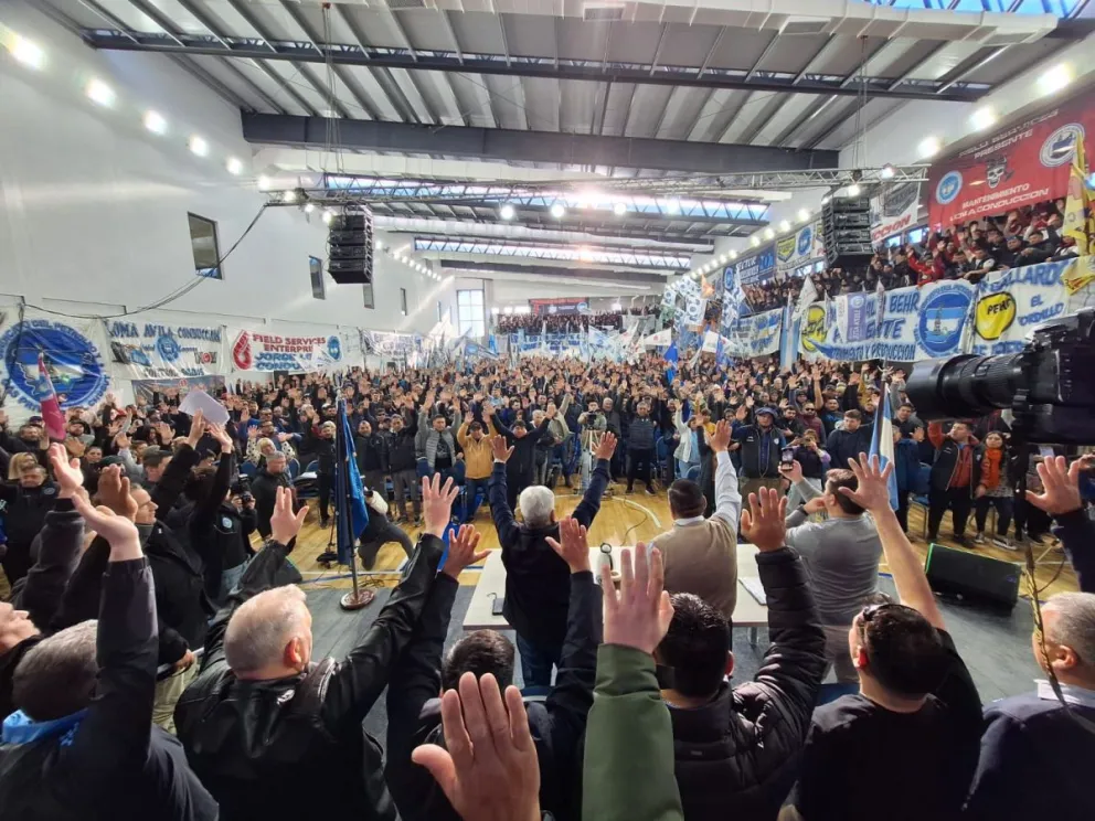 El Sindicato del Petróleo y Gas Privado del Chubut, cambia su nombre a Sindicato de Trabajadores del Petróleo, Gas y Energía Renovable