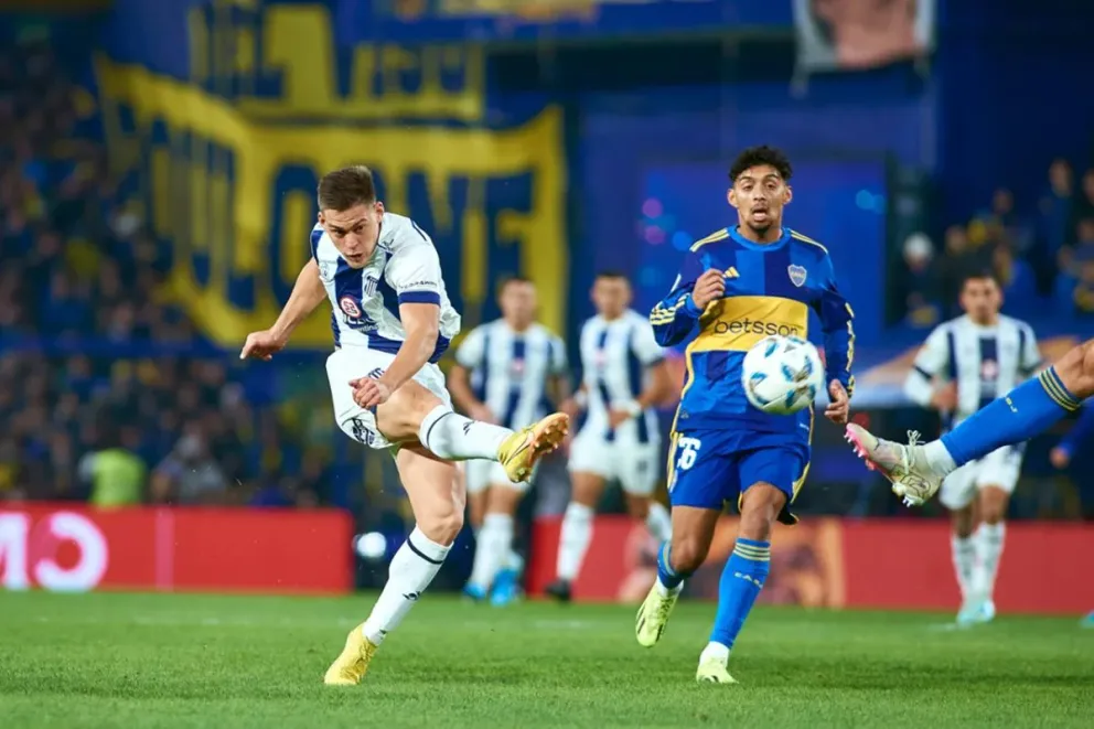 Boca aguantó y se quedó con un punto clave ante Talleres en la Bombonera
