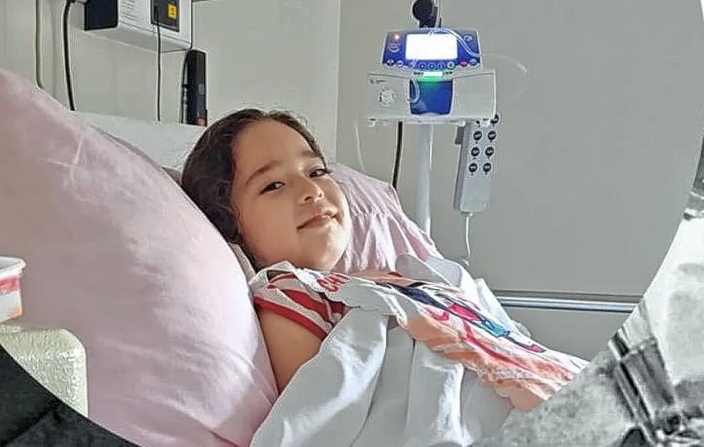 Buscan donantes de sangre para Chiara, de 4 años, que inició un tratamiento por una leucemia linfoblástica aguda