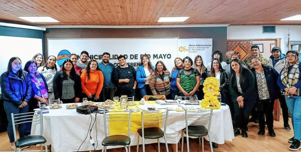 Comodoro Rivadavia, Rada Tilly y Río Mayo trabajan en conjunto para avanzar en la Prevención del Suicidio