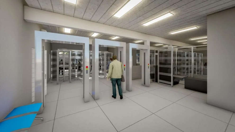 Provincia realizó la licitación para el nuevo edificio de Control de Acceso en el Muelle Almirante Storni