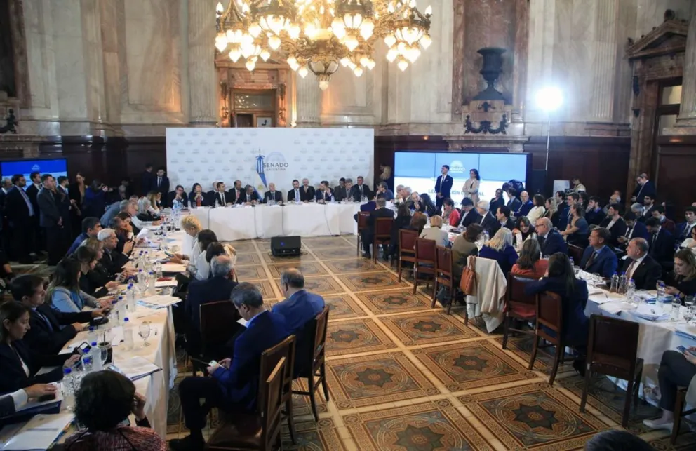 El Senado continúa el tratamiento de la Ley Bases en comisiones y el Gobierno se esperanza con obtener dictamen esta semana