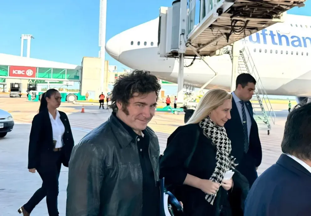 El presidente llegó a Bari y mañana hablará en la Cumbre de Mandatarios y Jefes de Estado del G7
