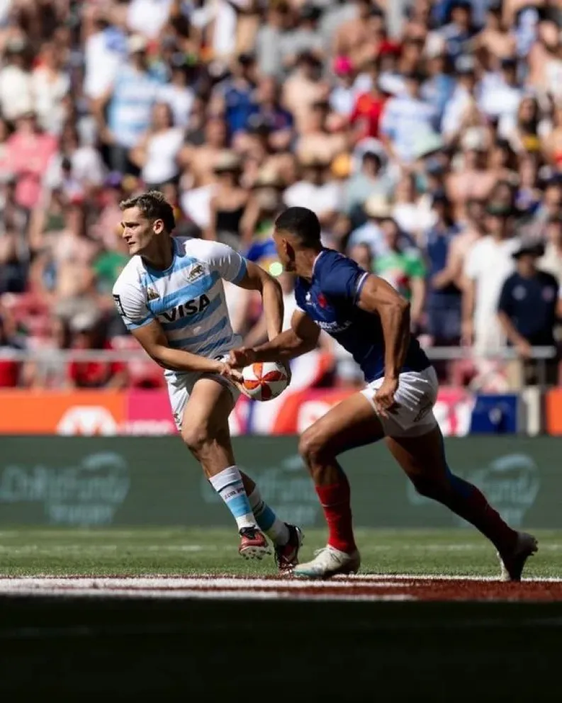 No alcanzó: Los Pumas 7 cayeron ante Francia en la final del Seven de Madrid