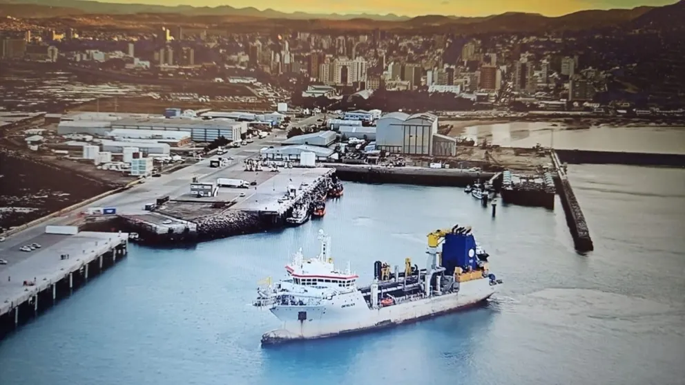 Comenzó la obra de dragado en el puerto de Comodoro Rivadavia