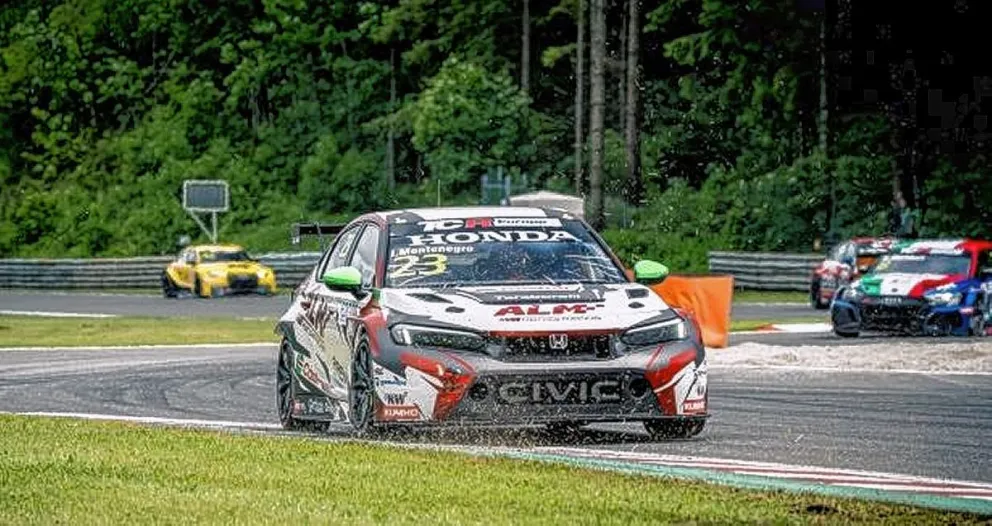 “Nacho” Montenegro finalizó segundo en el TCR Europe
