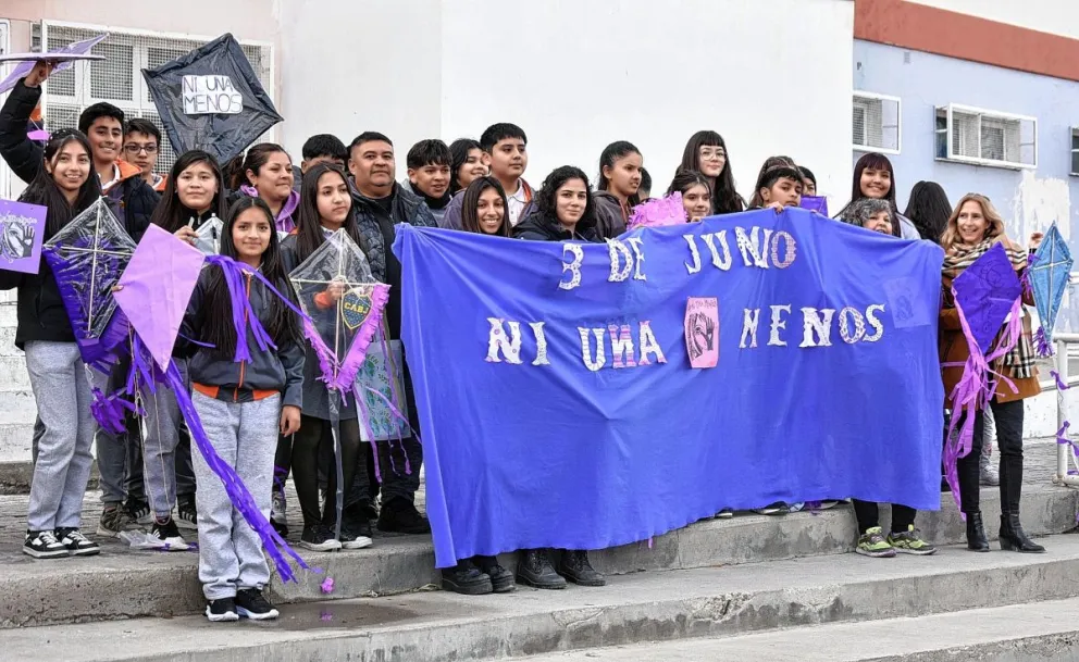Barrileateada por una vida libre de violencia