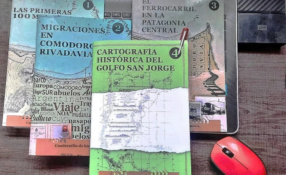 Mañana presentan el cuarto número de “Cuadernillo de Historia”: una colección dedicada a la historia de Comodoro y la región
