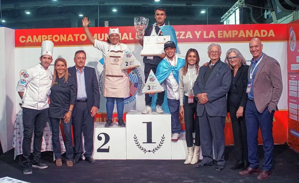 Claudio Jaramillo, de Esquel, se coronó Campeón Mundial de la Empanada