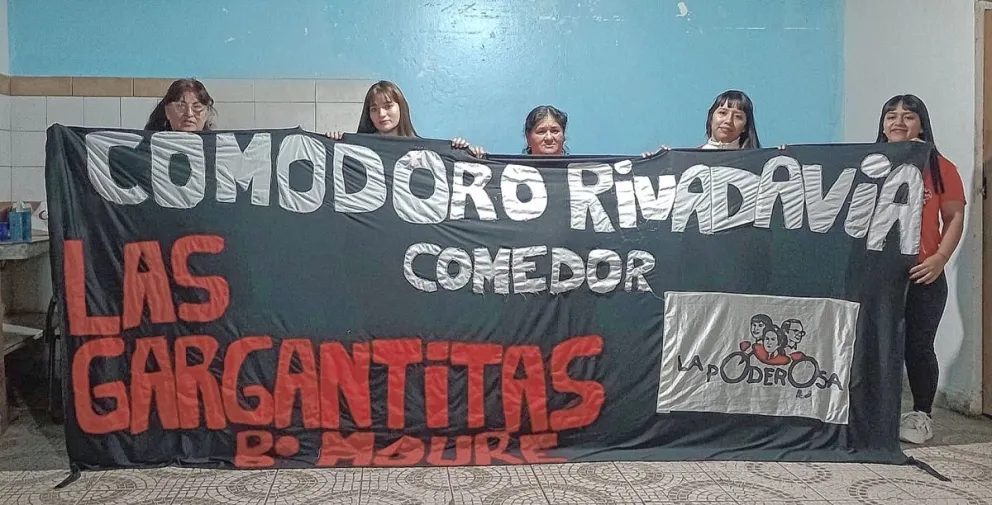 El Comedor Las Gargantitas busca sumar voluntades para continuar con las ollas populares en el barrio Moure