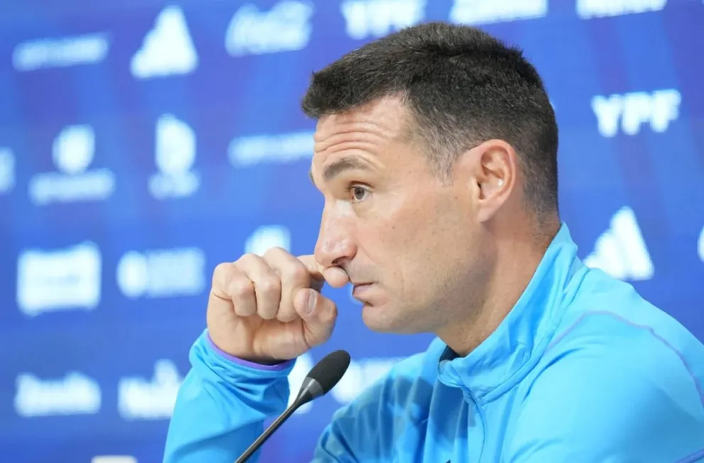 Scaloni dijo que tras el partido ante Guatemala dará la lista para la Copa América