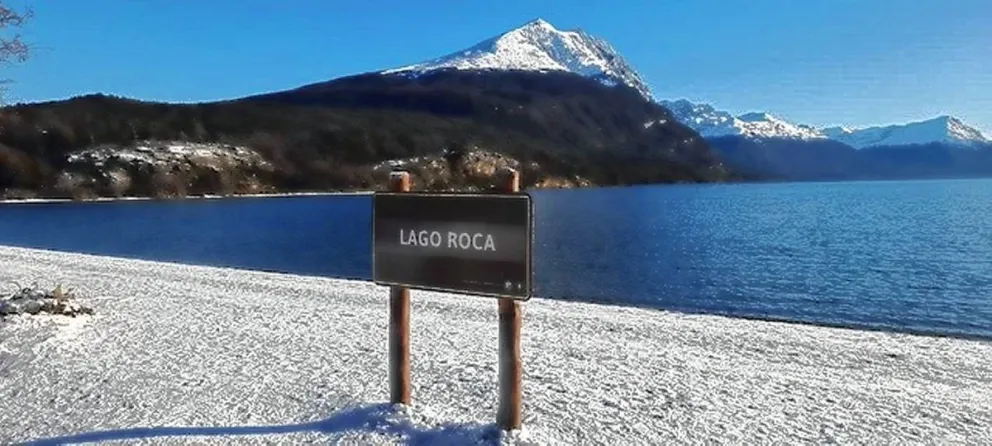 El Lago Roca recuperó su nombre original por decisión del Gobierno nacional